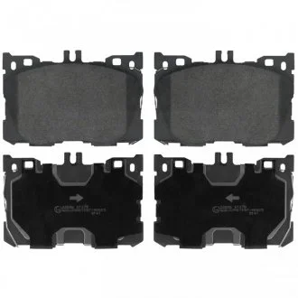 Комплект гальмівних колодок передн, MERCEDES C (A205), C (C205), C T-MODEL (S205), C (W205), CLS (C257), E (A238), E ALL-TERRAIN (S213), E (C238), E T-MODEL (S213), E (W213) 1.5-Electric 09.14- FEBI 116428