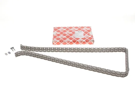 Ланцюг ГРМ (кількість ланок: 126) MERCEDES 123 (C123), 123 T-MODEL (S123), 123 (W123), 124 T-MODEL (S124), 124 (W124), 190 (W201), /8 (W115), C (W202), E T-MODEL (S124) 2.0D-3.4D FEBI 12086