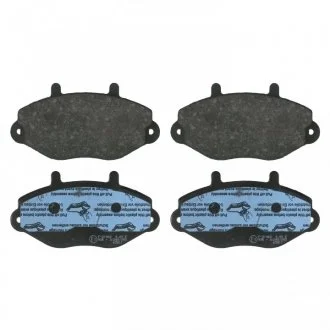 Тормозные колодки, дисковый тормоз (набор) FEBI 16036