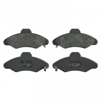 Гальмівні колодки, дискове гальмо (набір) FEBI 16039