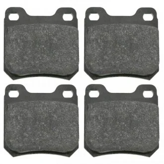 Тормозные колодки, дисковый тормоз (набор) FEBI 16155