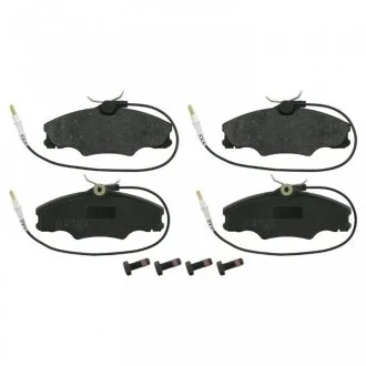 Фото гальмівні колодки дискові 406 1,6-1,8 95- FEBI 16221 Гальмівні колодки дискові 406 1,6-1,8 95- FEBI 16221