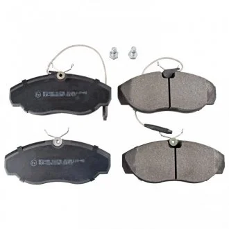Тормозные колодки, дисковый тормоз (набор) FEBI 16240