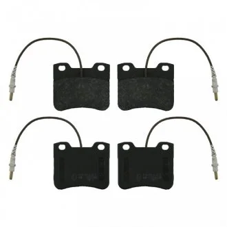 Тормозные колодки, дисковый тормоз (набор) FEBI 16243