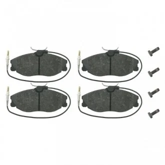 Тормозные колодки, дисковый тормоз (набор) FEBI 16257