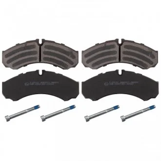 Фото гальмівні колодки, дискове гальмо (набір) FEBI 16348 Гальмівні колодки, дискове гальмо (набір) FEBI 16348