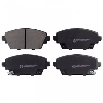 Тормозные колодки, дисковый тормоз (набор) FEBI 16389