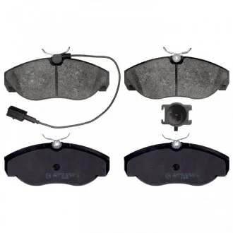 Тормозные колодки, дисковый тормоз (набор) FEBI 16391