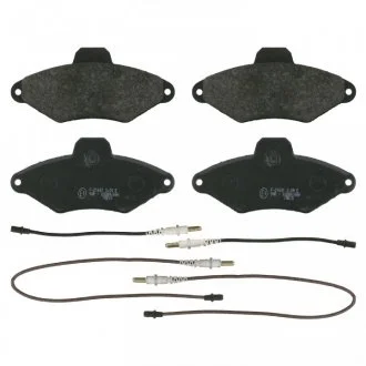 Тормозные колодки, дисковый тормоз (набор) FEBI 16413