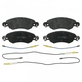 Тормозные колодки, дисковый тормоз (набор) FEBI 16416