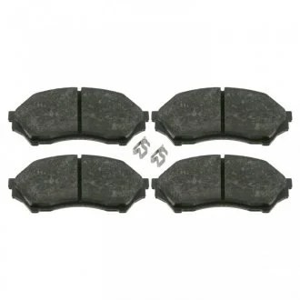 Тормозные колодки, дисковый тормоз (набор) FEBI 16498