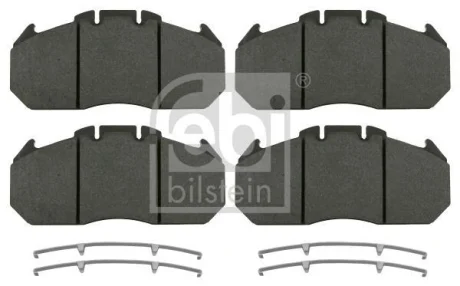 КМП гальмівних колодок FEBI 16565