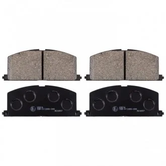 Тормозные колодки, дисковый тормоз (набор) FEBI 16581