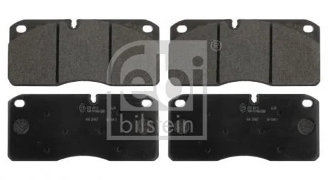 Гальмівні колодки, дискове гальмо (набір) FEBI 16595