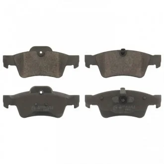 Тормозные колодки, дисковый тормоз (набор) FEBI 16615