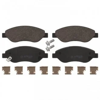 Тормозные колодки, дисковый тормоз (набор) FEBI 16698