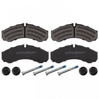 Тормозные колодки, дисковый тормоз (набор) FEBI 16704