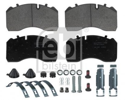 Гальмівні колодки, дискове гальмо (набір) FEBI 16719