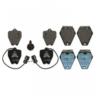 Тормозные колодки, дисковый тормоз (набор) FEBI 16762