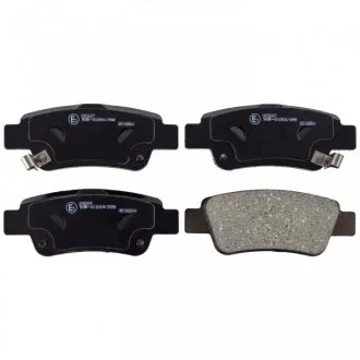 Тормозные колодки, дисковый тормоз (набор) FEBI 16805