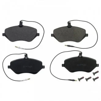 Тормозные колодки, дисковый тормоз (набор) FEBI 16829