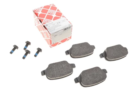 Тормозные колодки, дисковый тормоз (набор) FEBI 16853