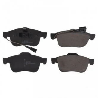 Набор тормозных накладок (сторона установки: передний мост) FEBI 16881