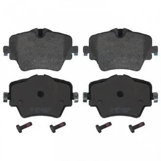 Набор тормозных накладок (сторона установки: передний мост) FEBI 16908