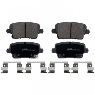 Комплект гальмівних колодок задн, OPEL INSIGNIA B, INSIGNIA B COUNTRY, INSIGNIA B GRAND SPORT 1.5-2.0D 03.17- FEBI 16983