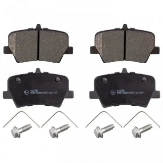 Комплект гальмівних колодок задн, VOLVO XC40 1.5-Electric 10.17- FEBI 16984