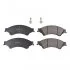 Комплект гальмівних колодок передн, FORD RANGER, MAZDA BT-50 II 2.0D-3.2D 04.11- FEBI 170380 (фото 1)