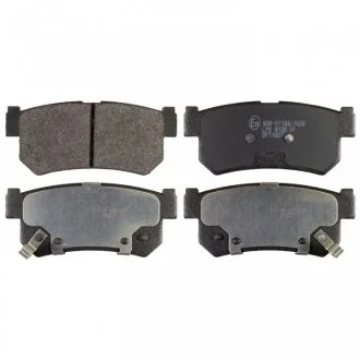 Комплект гальмівних колодок задн, DAEWOO KORANDO, MUSSO, SSANGYONG ACTYON I, ACTYON SPORTS I, KORANDO, KYRON, MUSSO, MUSSO SPORTS, REXTON / REXTON II, REXTON W / REXTON 2.0D-3.2 10.95- FEBI 170638