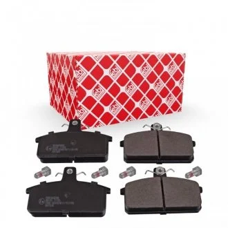 Комплект гальмівних колодок передн, SUZUKI GRAND VITARA I, SAMURAI, SJ413, VITARA 1.0-2.0D 09.84-12.05 FEBI 170857