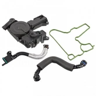 Фото маслознімний щиток, вентиляція картера з патрубками VAG 1,8/2,0 TFSI FEBI 171009 Маслознімний щиток, вентиляція картера з патрубками VAG 1,8/2,0 TFSI FEBI 171009