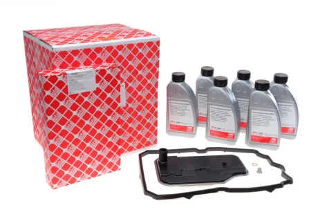 Фільтр акп (+прокладка+6шт. масло арт.33889+пробка) (7ступ.) DB W204/W205 FEBI 171785