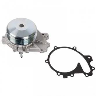 Насос охолоджуючої рідини, з ущільненням MERCEDES C (A205), C (C205), C T-MODEL (S204), C T-MODEL (S205), C (W204), C (W205), CLS (C218), CLS SHOOTING BRAKE (X218) 1.6-Electric 12.08- FEBI 172334