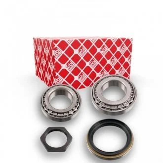 Комплект підшипника колеса передн Лів/Прав (із маточиною) (45x85x20/21) NISSAN PATROL III/1, PATROL III/2 2.8/2.8D/3.3D 11.79-11.95 FEBI 173687