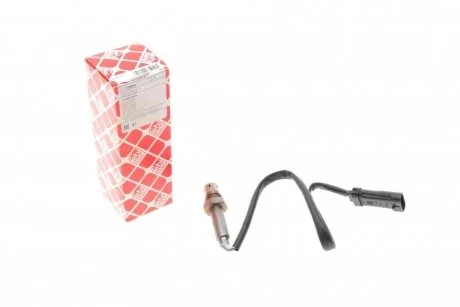 Лямбда-зонд (кількість дротів 4шт, довжина 450мм) VOLVO V40, DACIA DUSTER, DUSTER/SUV, LOGAN, LOGAN MCV, SANDERO, NISSAN KUBISTAR, PRIMASTAR, OPEL VIVARO A, RENAULT AVANTIME B4184SJ-K4M896 09.95- FEBI 175929