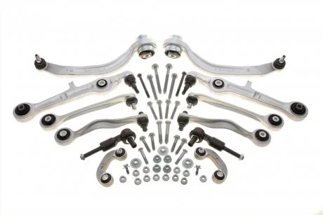 К-т важелів підвіски з кронштейнами стабілізатора FEBI 176262