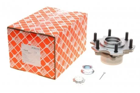 Фото комплект підшипника колеса передн Лів/Прав (із маточиною) (30x86x37) MITSUBISHI PAJERO IV 3.0-3.8 10.06- FEBI 176438 Комплект підшипника колеса передн Лів/Прав (із маточиною) (30x86x37) MITSUBISHI PAJERO IV 3.0-3.8 10.06- FEBI 176438