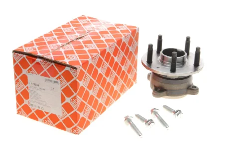 Комплект підшипника колеса задн CHEVROLET CRUZE, OPEL ASTRA H, ASTRA J, ASTRA J GTC 1.3D-2.0D 05.09- FEBI 176949