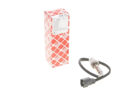 Лямбда-зонд (кількість дротів 4шт, довжина 372мм) CITROEN C1, DAIHATSU SIRION, PEUGEOT 107, TOYOTA AYGO, AYGO/HATCHBACK, YARIS, YARIS/HATCHBACK 1KR-FE/CFA(384F)/CFB(1KR) 01.05-06.20 FEBI 177517