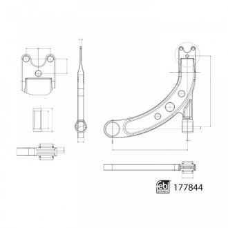 WAHACZ HYUNDAI P. ACCENT IV 1,4-1,6 10- LE FEBI 177844