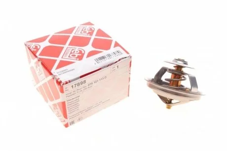 Фото термостат 80°C Galaxy 2,8 95-, Golf ABV 94-, LT28-50 2,4D FEBI 17898 Термостат 80°C Galaxy 2,8 95-, Golf ABV 94-, LT28-50 2,4D FEBI 17898