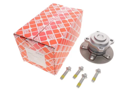 Комплект підшипника колеса задн Лів/Прав (із маточиною) (30x71x45) MERCEDES A (W176), B SPORTS TOURER (W245), B SPORTS TOURER (W246, W242), CLA (C117) 1.5D-Electric 01.10-12.19 FEBI 181033