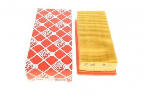 Фільтр повітряний Golf I, II, Jetta, Caddy -92 (94*50*200) FEBI 21102