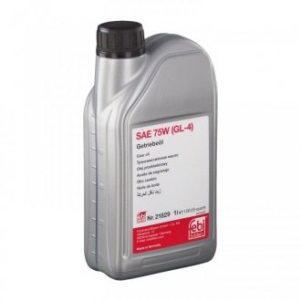 Олива гіпоїдна AL & DUAL DRY CLUTCH TRANSMISSION FLUID FEBI 21829