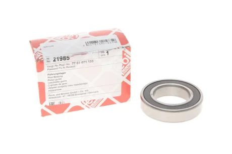 Підшипник опорний п/о прав.(35x62x14) Clio, Megane,Kangoo 08-.Movano,Master.Scudo 98- FEBI 21985