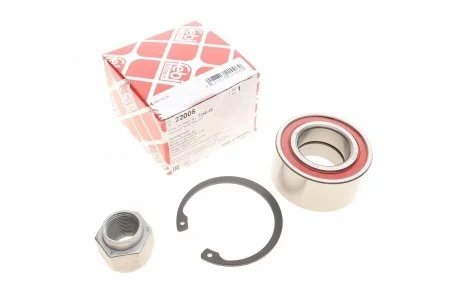 Фото підшипник колеса передній AX, Saxo, PEUGEOT 106 FEBI 22006 Підшипник колеса передній AX, Saxo, PEUGEOT 106 FEBI 22006