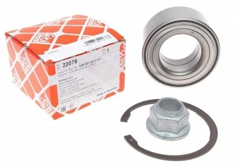 Фото підшипник маточини VITO 96- FEBI 22078 Підшипник маточини VITO 96- FEBI 22078